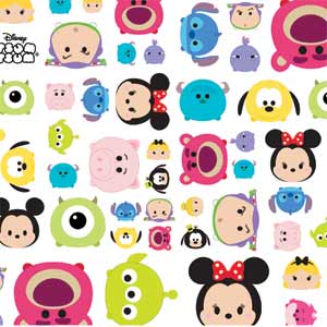 Disney Tsum Tsum Disney Characters iPhone 13 Pro Max Clear Case
